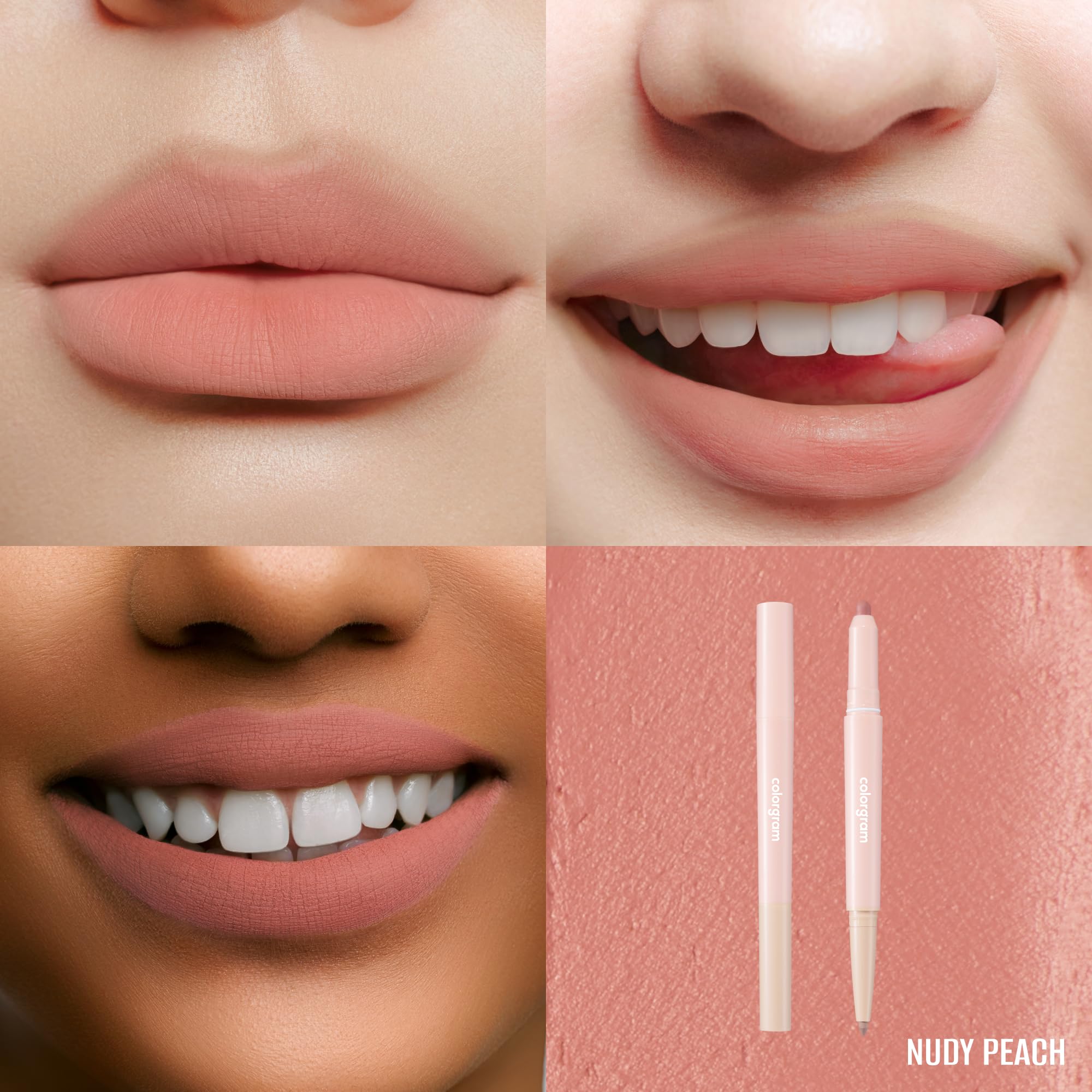 COLORGRAM close-up of tip showing creamy texture for smooth precise application