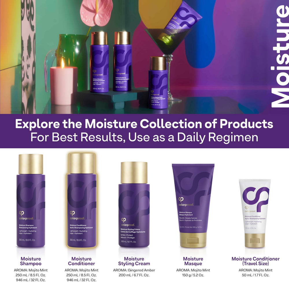 ColorProof label close-up highlighting key ingredients and benefits
