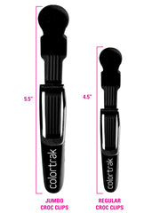 Colortrak clip held in hand to show 5.3 inch length and easy scale comparison