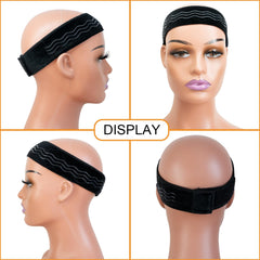 coloryoung wavy silicone detail providing non-slip hold under wigs