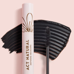 ColourPop Act Natural tube held in hand for scale, compact travel-friendly mascara size