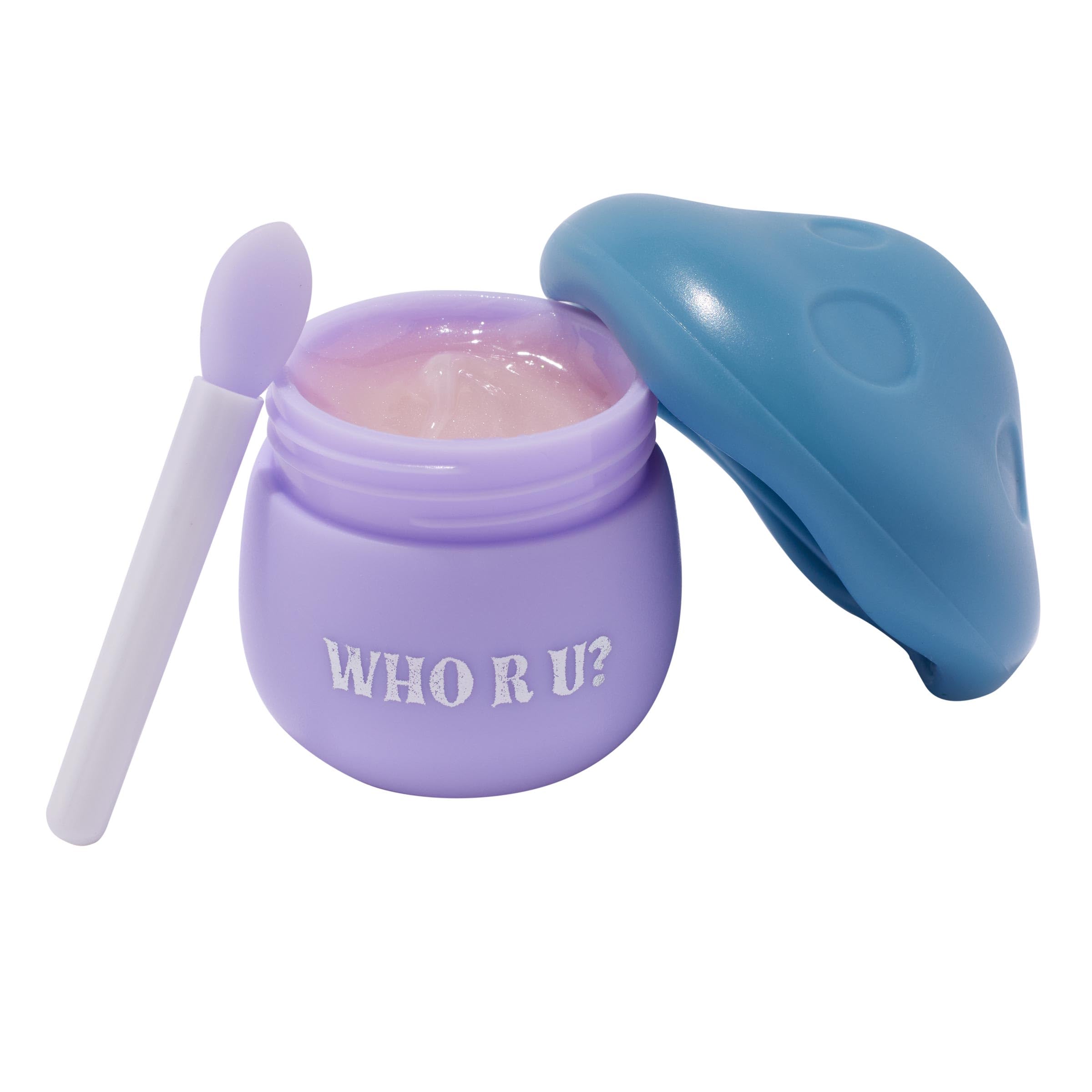 ColourPop mushroom jar front view showing collectible design and easy storage benefit