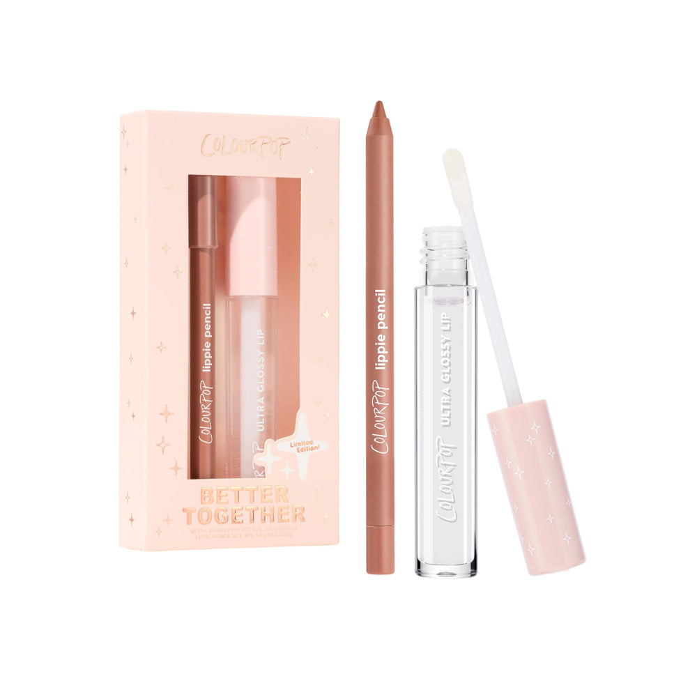 ColourPop front packaging of Better Together duo showing both products and branding for easy recognition and gifting