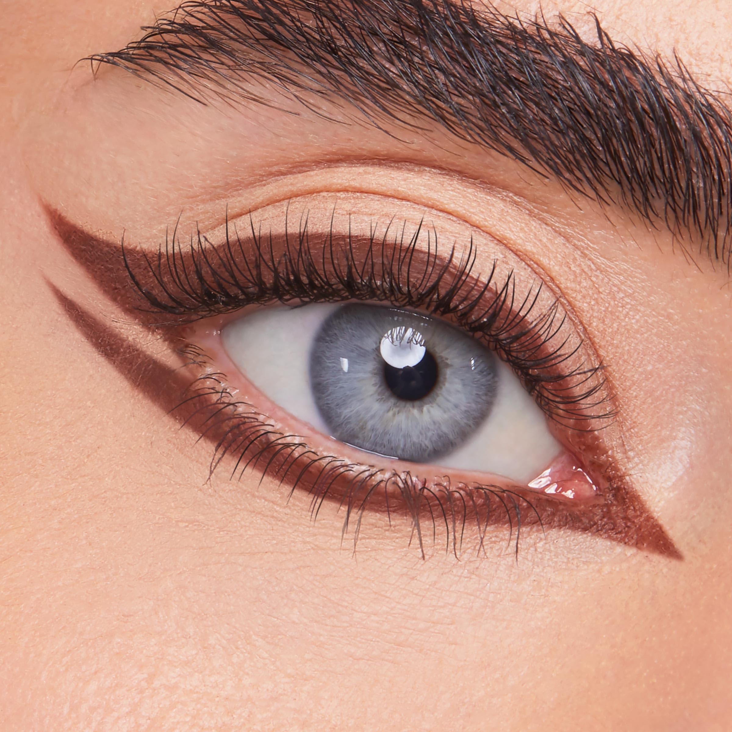 ColourPop BFF Crème gel liner Sunnyvale waterline demo illustrating waterproof wear