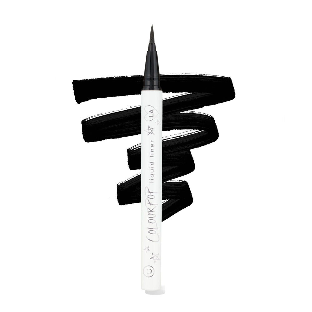 ColourPop BFF Liquid Liner front view showing sleek pen and label benefit precise control