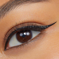 ColourPop BFF Liquid Liner swatches on skin demonstrating rich pigment and buildability