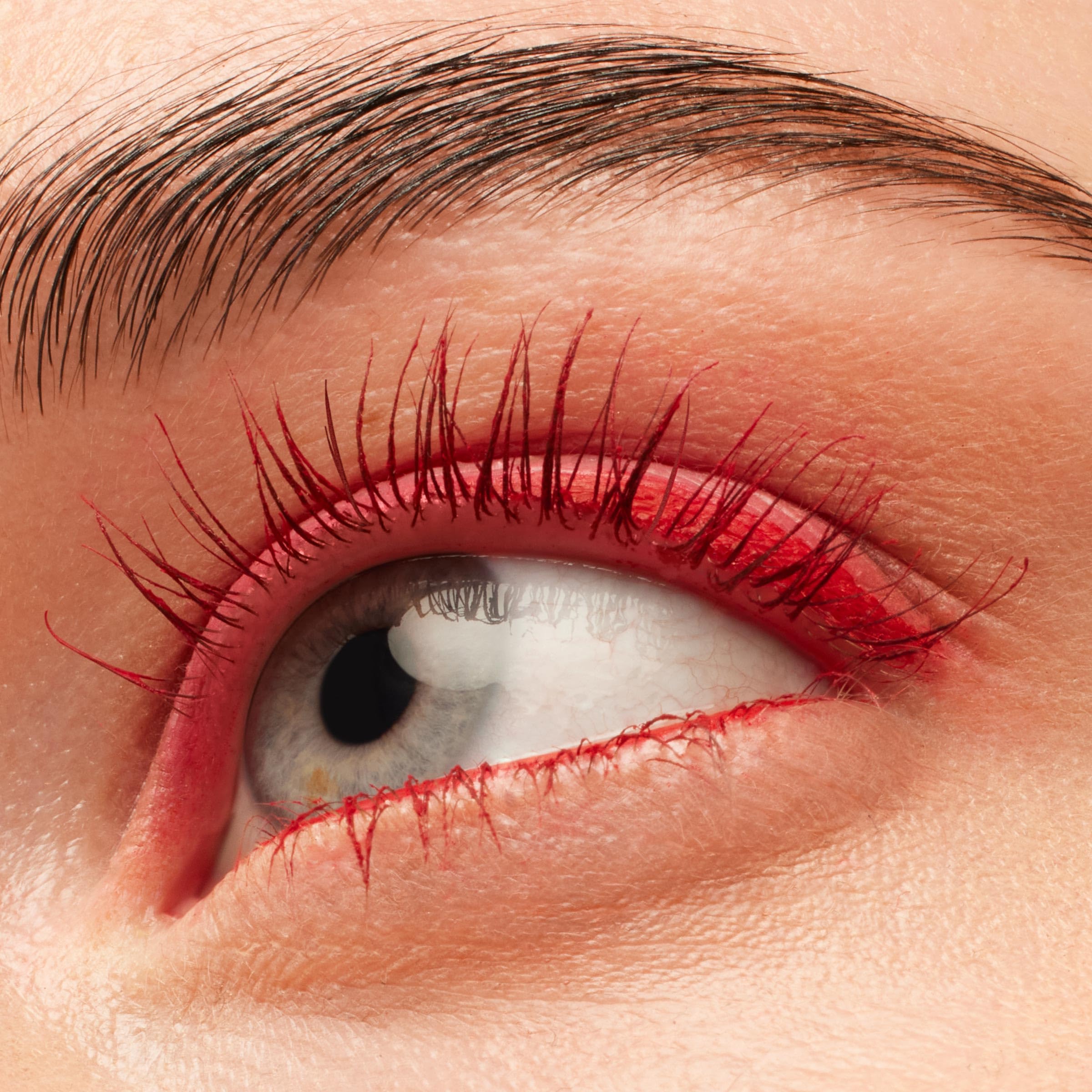 ColourPop BFF Mascara lashes before and after showing visible lift and volume