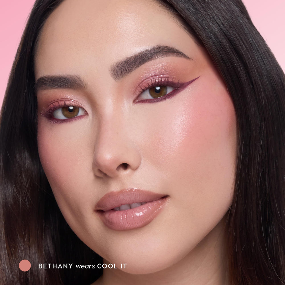 ColourPop Blush Stix twist-up open detail showing easy, mess-free application benefit
