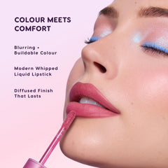Colourpop texture swipe on arm showing creamy blurred finish
