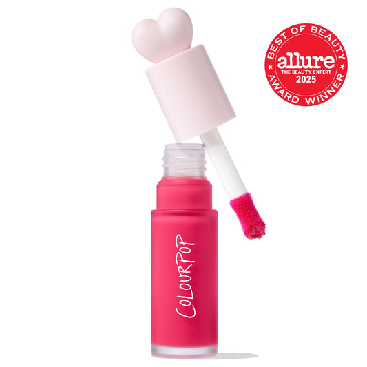 ColourPop doe-foot applicator depositing precise blush for easy application