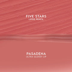ColourPop pencil tip close-up in Five Stars showing creamy precision and clean definition