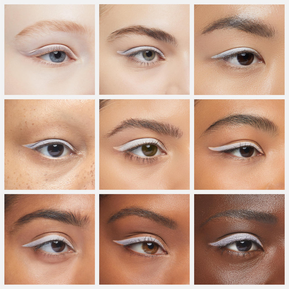 ColourPop Exit matte and metallic swatches highlighting finish options