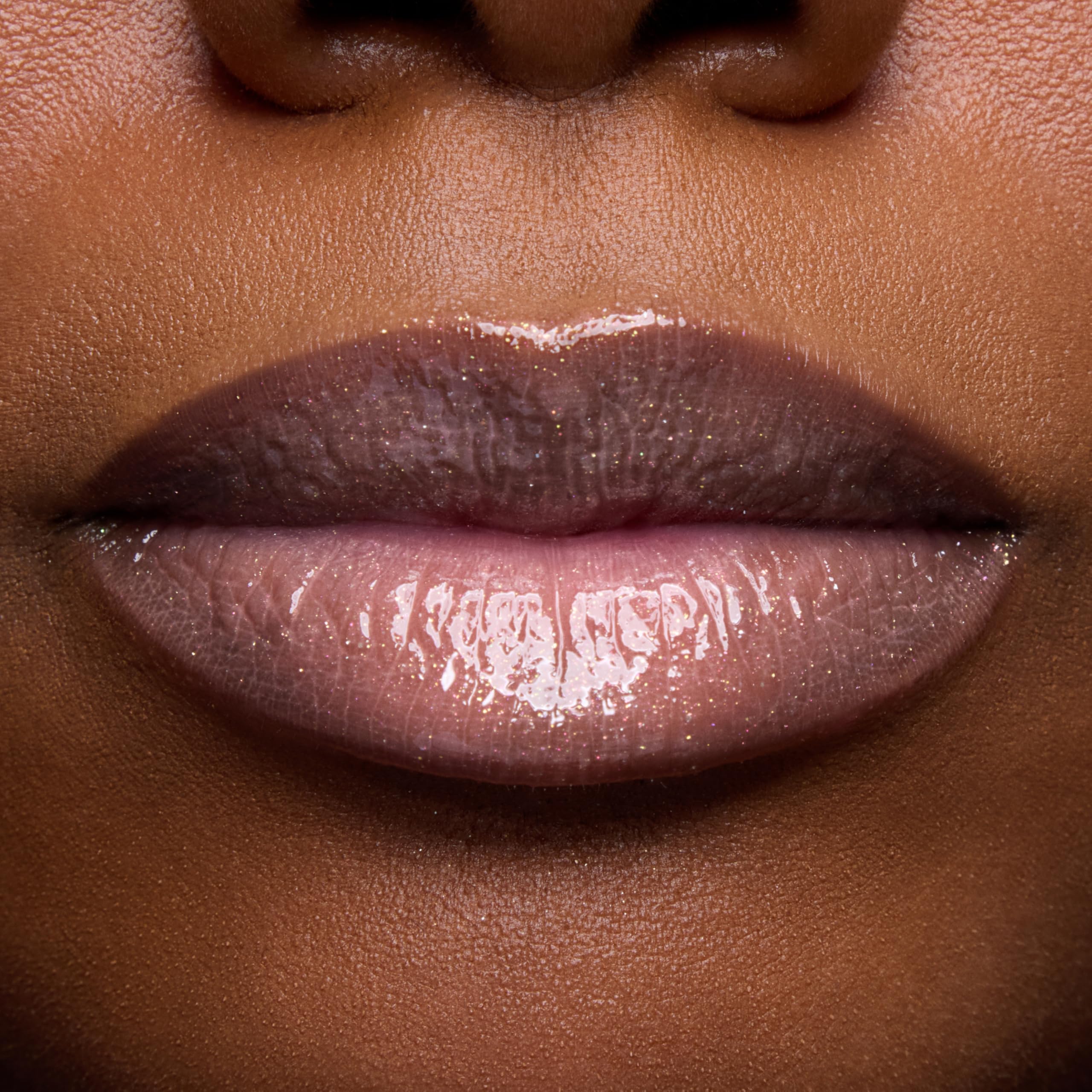 ColourPop Fresh Kiss label listing peptides and hyaluronic acid benefit: nourishing ingredients