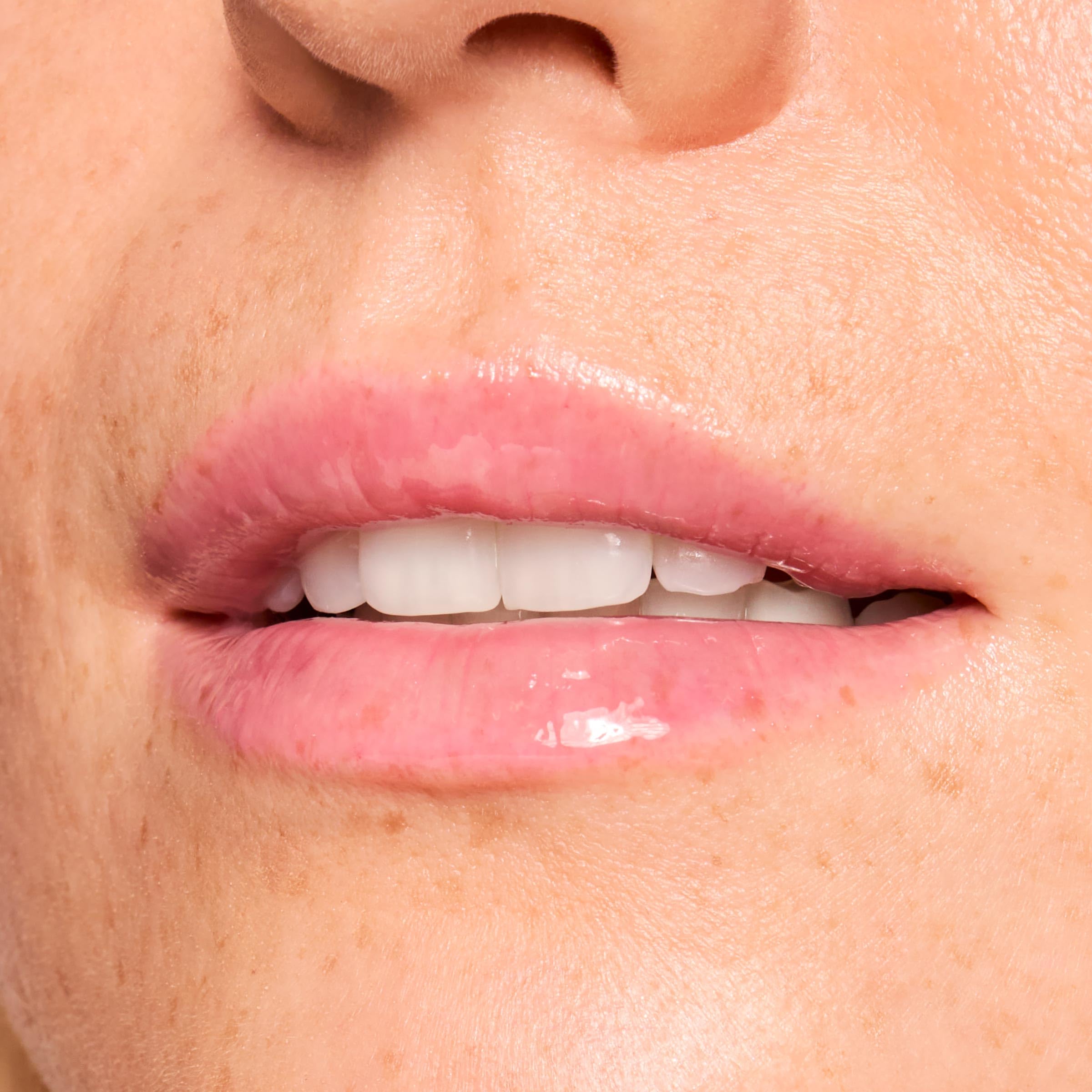 ColourPop lip application on model demonstrating glossy shine and comfortable wear