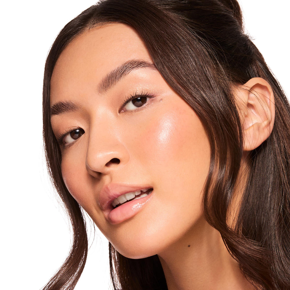 ColourPop Fresh Kiss texture close-up showing glossy cushion and hydrating look benefit