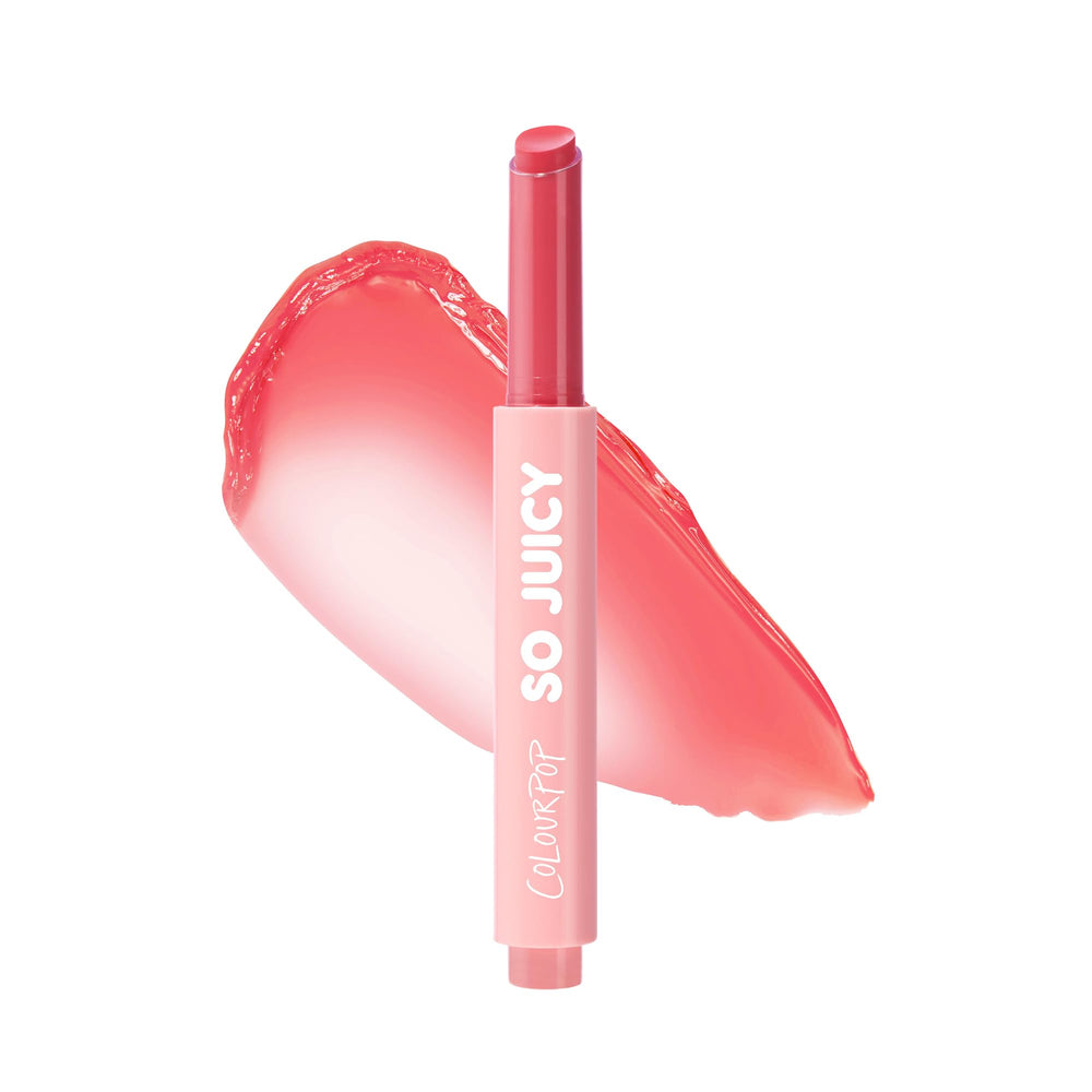 ColourPop Guava Glaze front tube showing shade and branding, easy identification benefit