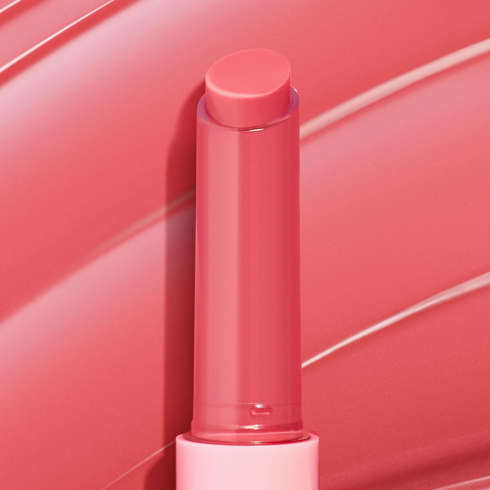 ColourPop Guava Glaze in purse lifestyle shot showing on-the-go touch-up convenience