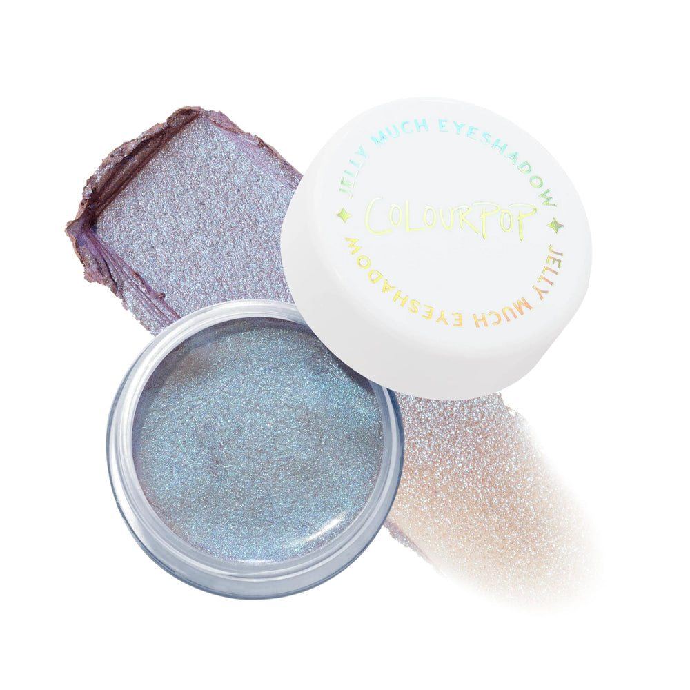 ColourPop Hallucinogenius front pot showing vibrant glitter finish and easy access