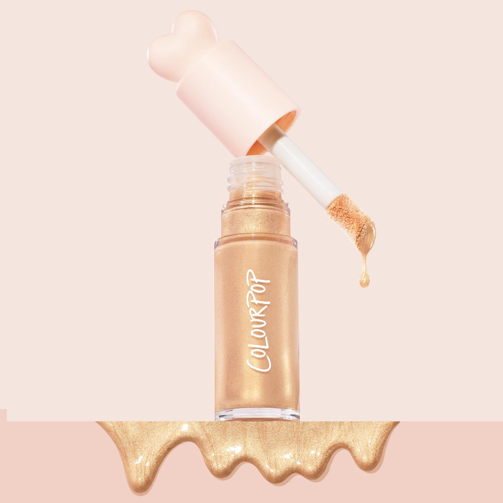 ColourPop Hi-Lite label showing key ingredients and hydration benefits