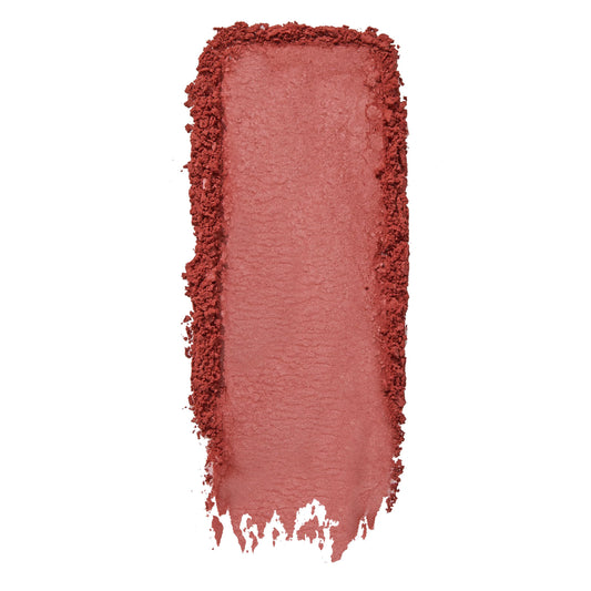 ColourPop open heart pan revealing silky powder blush and pigmented finish