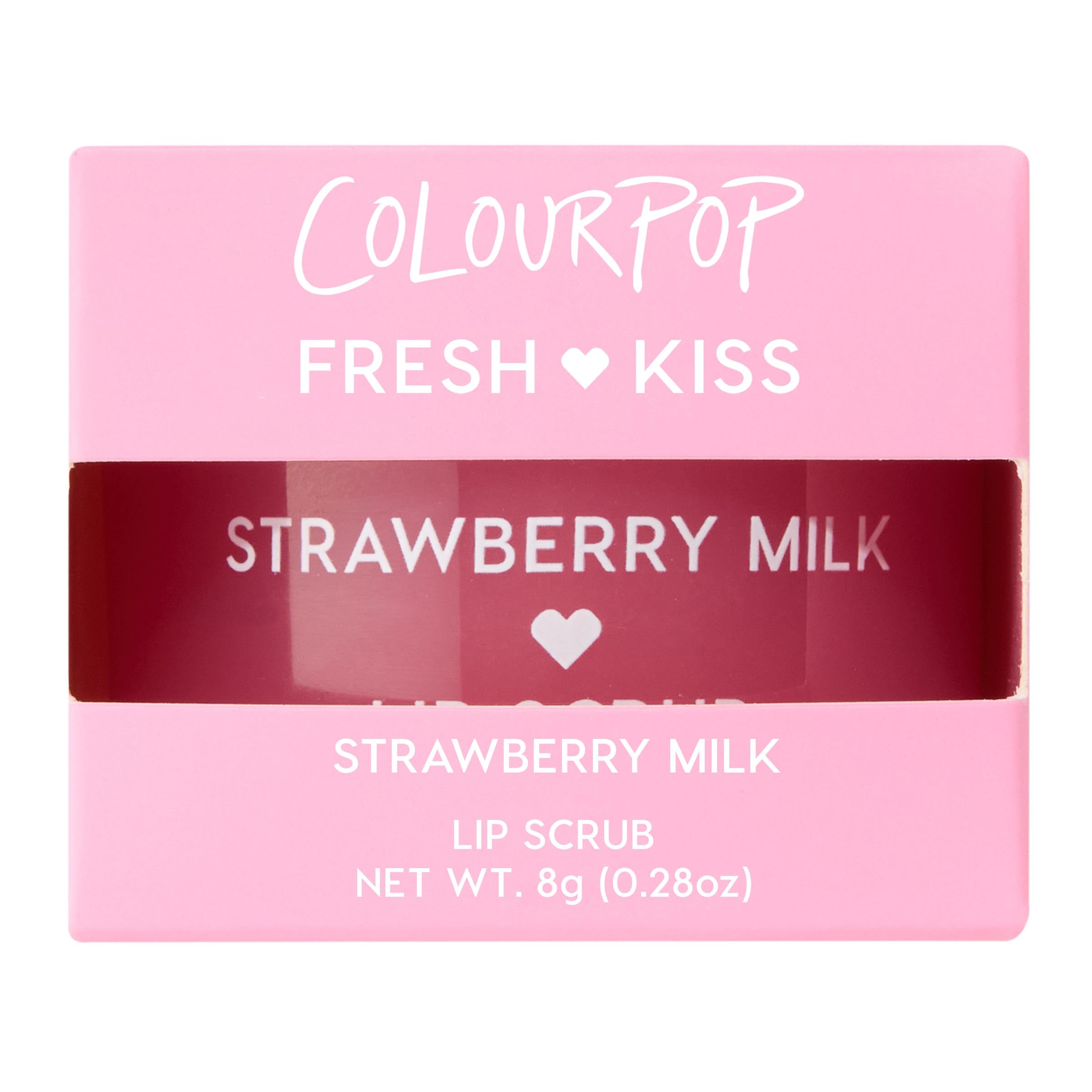 ColourPop scrub on bathroom counter lifestyle shot emphasizing daily routine