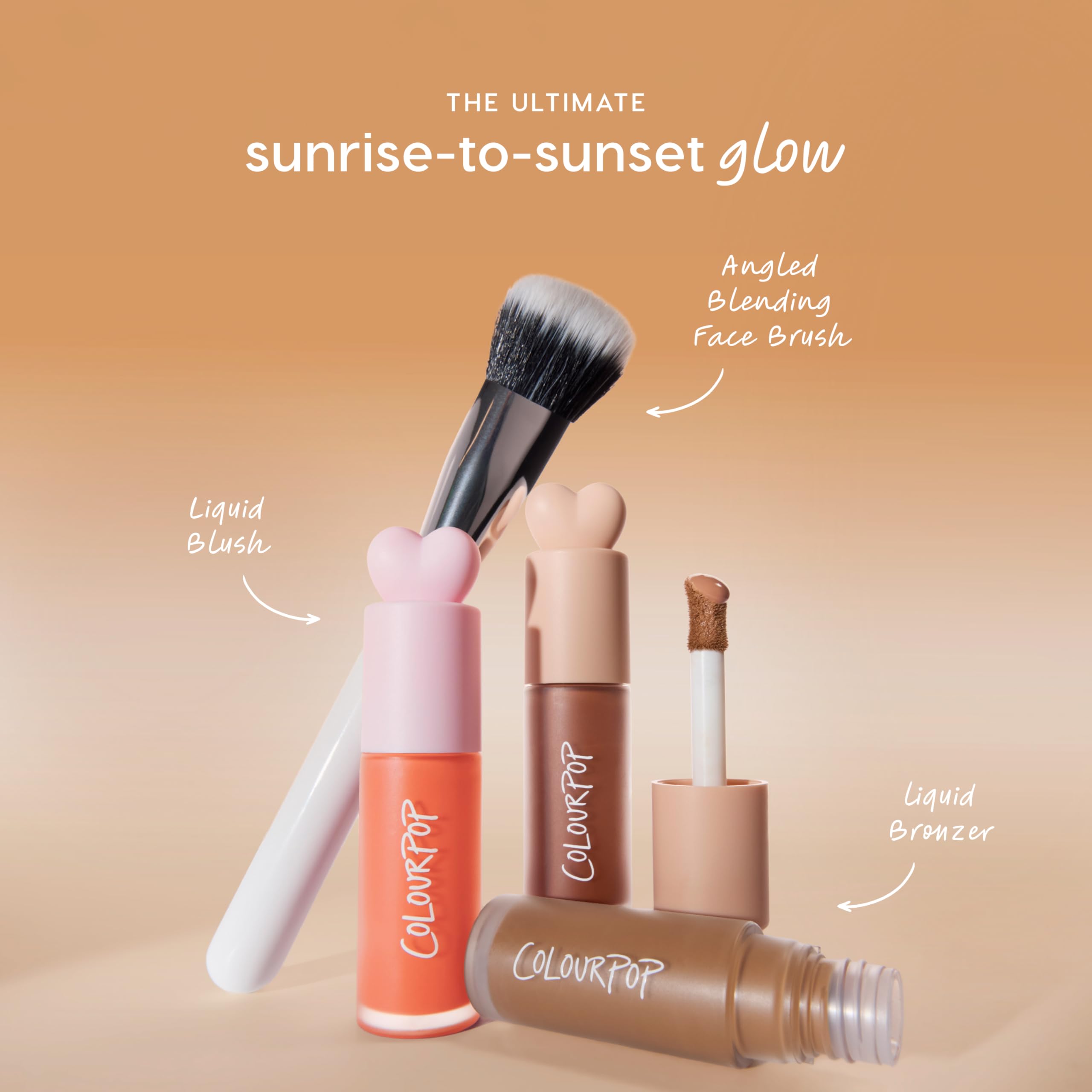 ColourPop lifestyle image wearing West Beach on model at beach showing sun-kissed, natural warmth