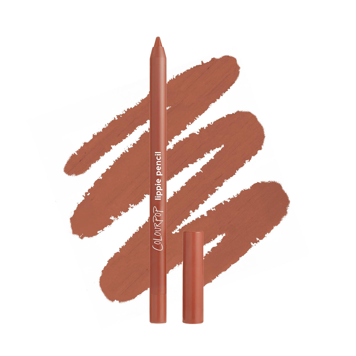 ColourPop Lippie Lip Pencil front view showing sleek barrel and shade Field Day benefit precision