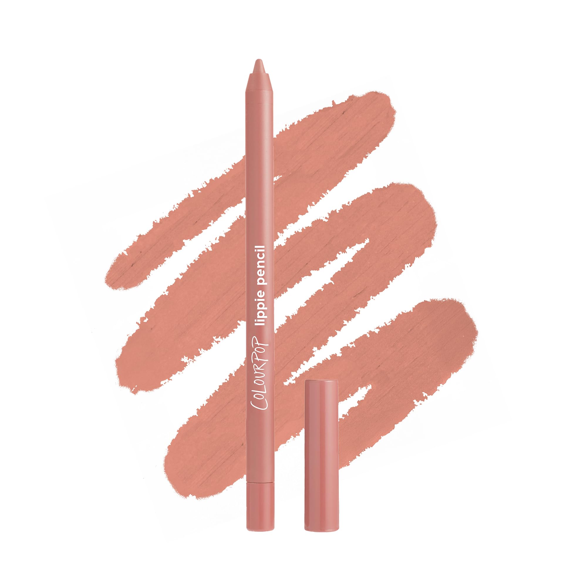 ColourPop Lippie Lip Pencil Little One front view showing product and brand benefit