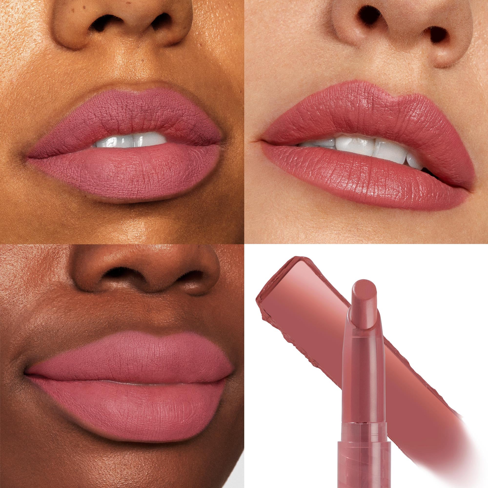 ColourPop Lippie Stix Cami texture close-up revealing creamy matte finish and moisturizing look
