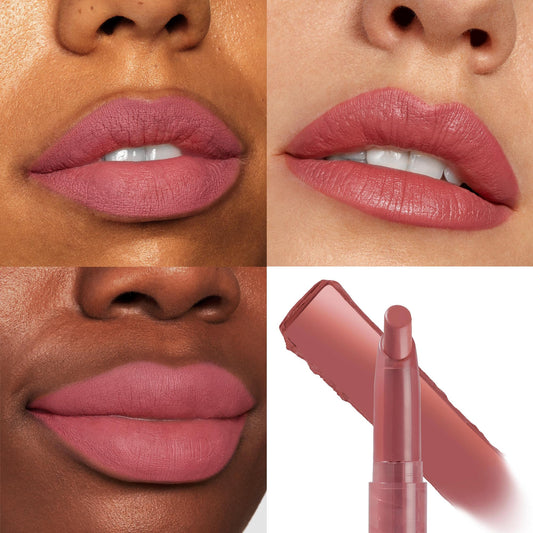 ColourPop Lippie Stix Cami texture close-up revealing creamy matte finish and moisturizing look