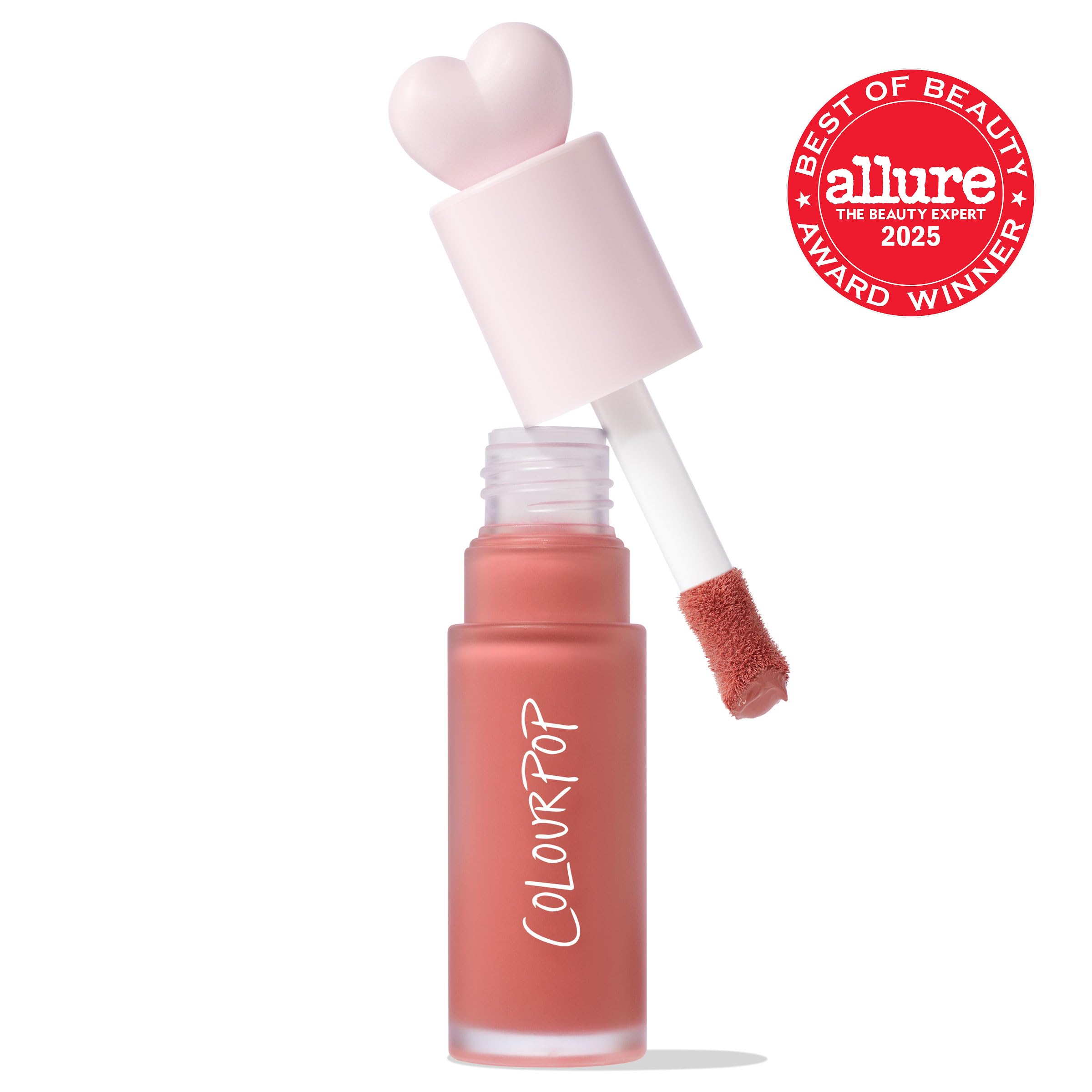 ColourPop doe-foot applicator close-up delivering precise color