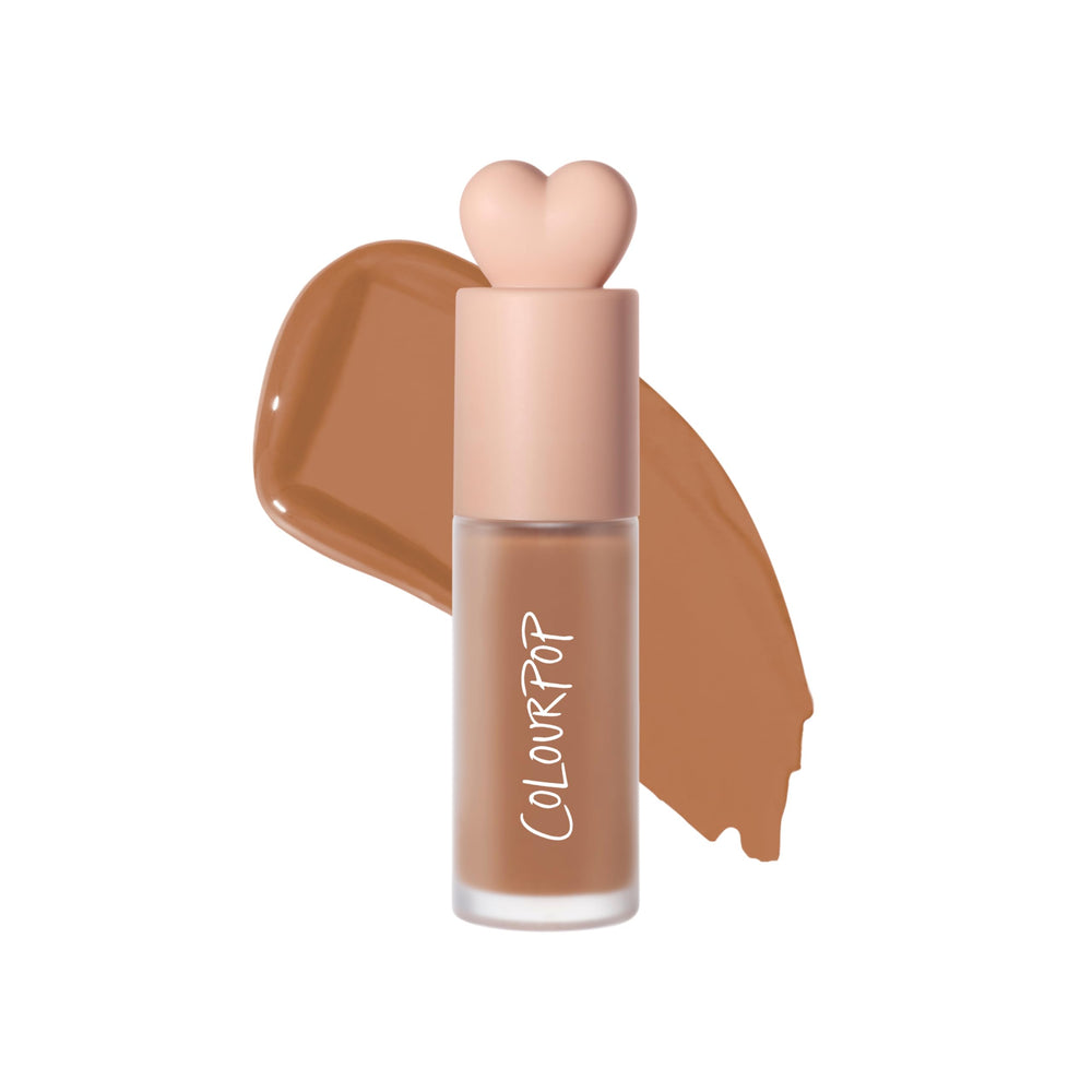ColourPop front packaging showing product shade and sleek design benefit: easy identification