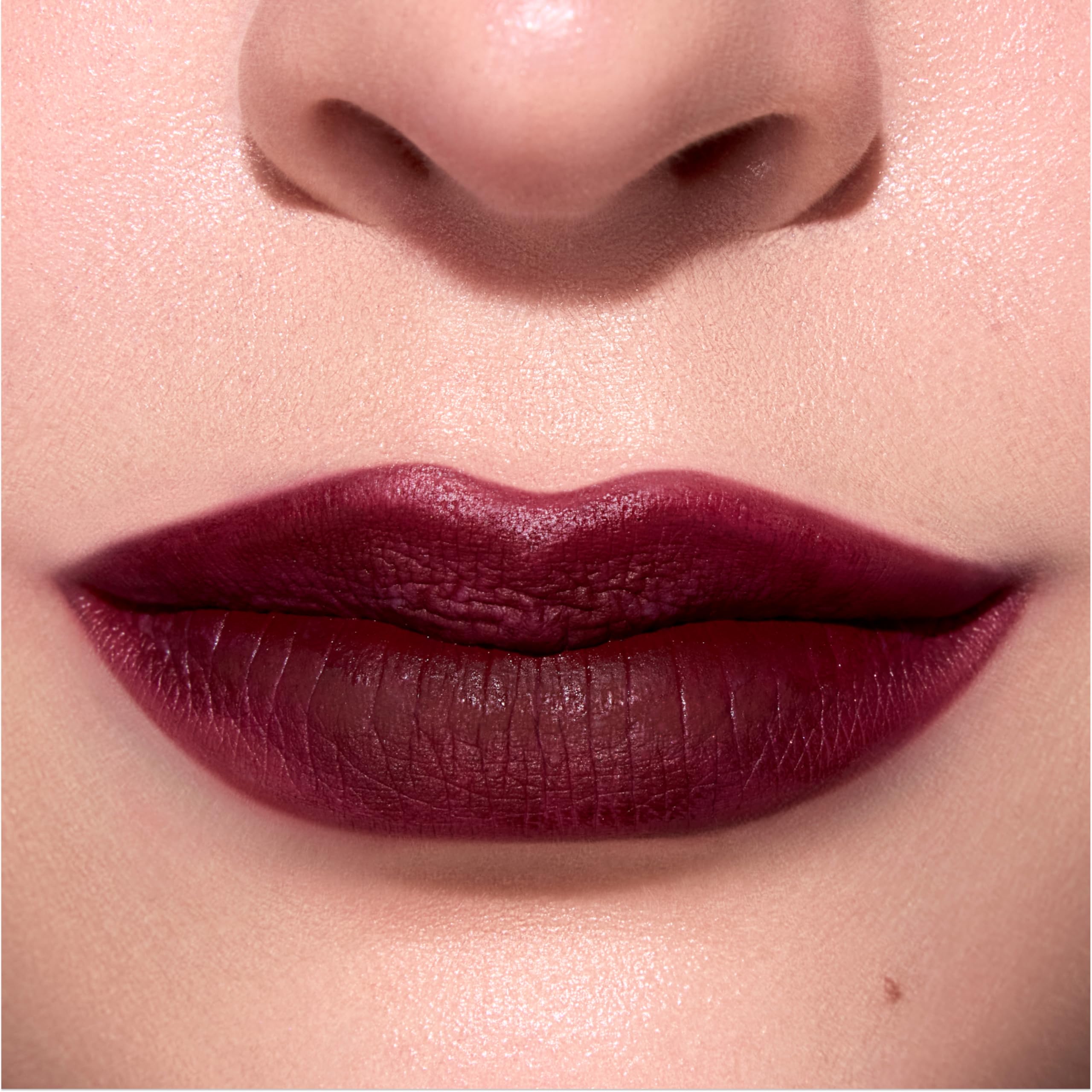 ColourPop Newborn lips application closeup showing even matte finish and comfortable wear benefit