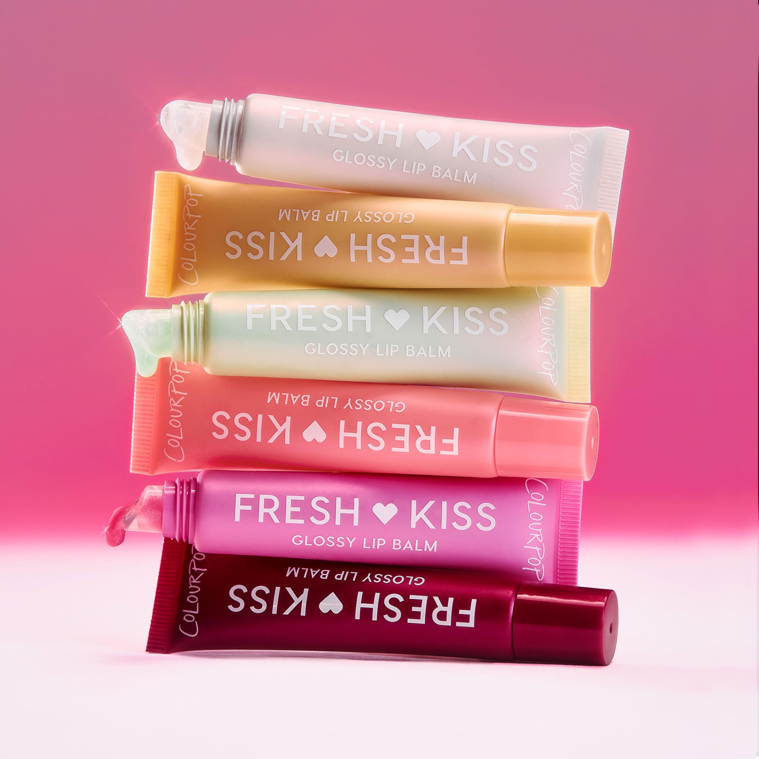 ColourPop label close-up showing ingredients like hyaluronic acid and peptides benefit