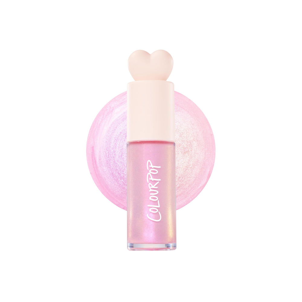 ColourPop Pink Pony tube front showing compact shimmer and easy application