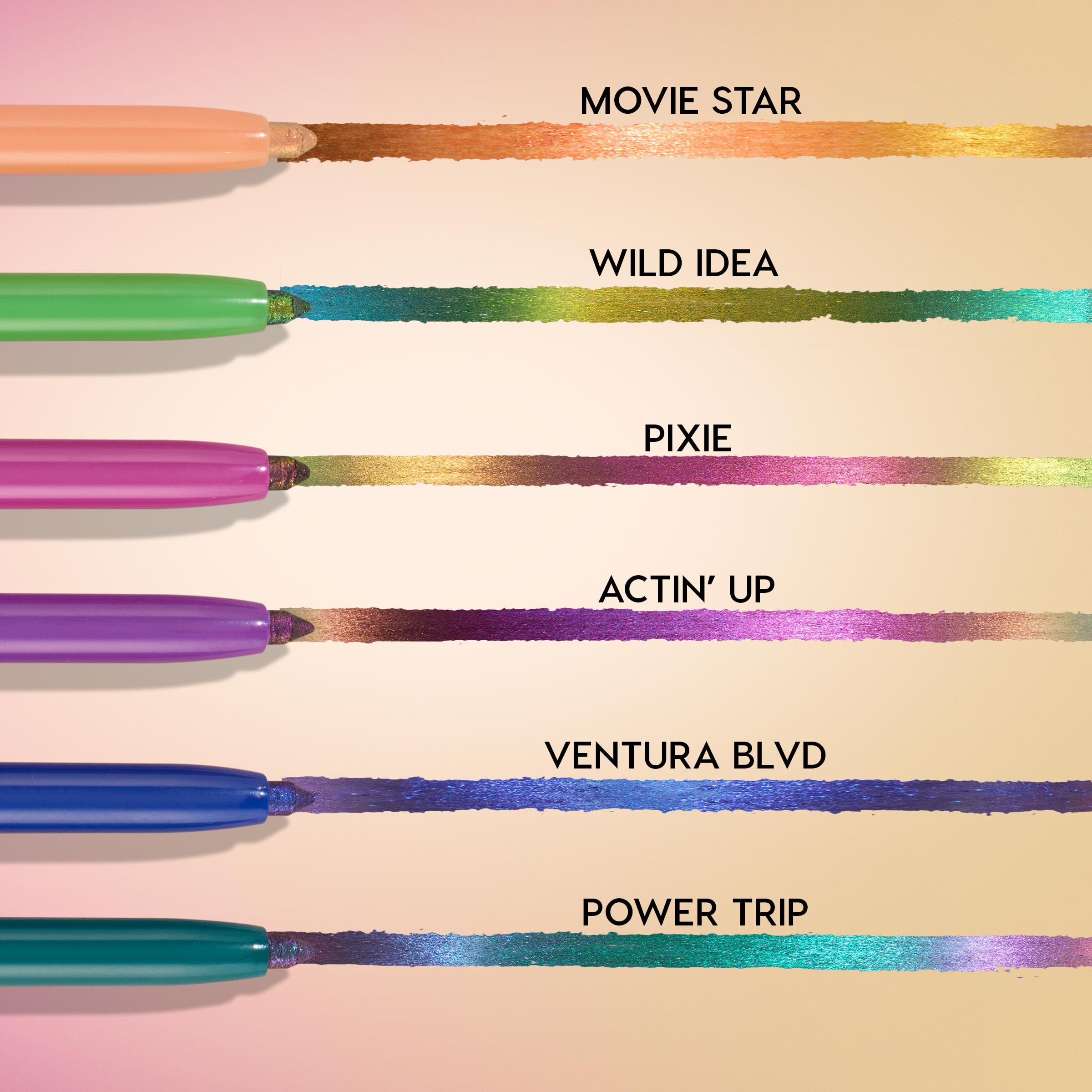 ColourPop Pixie twist-up mechanism showing no-sharpening convenience