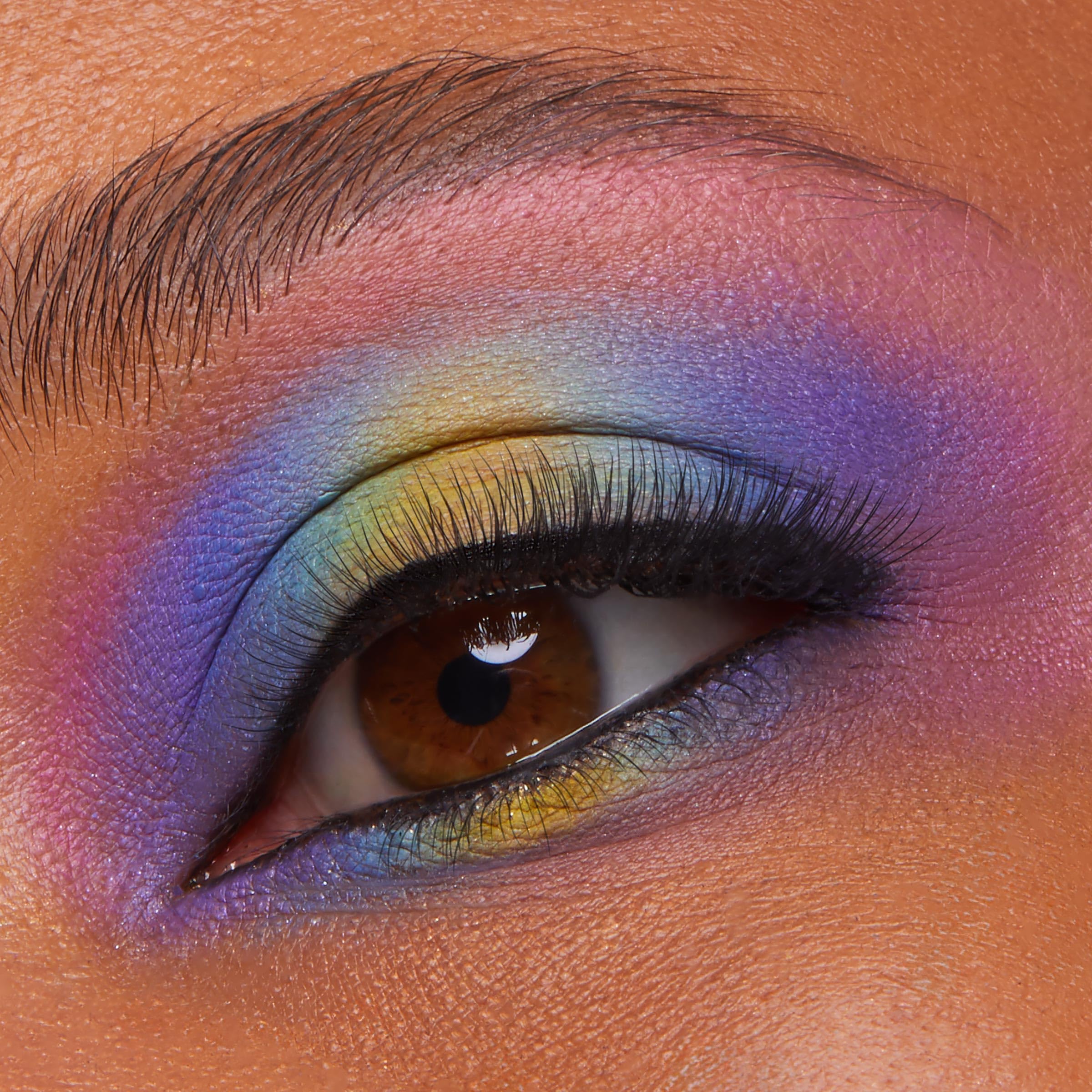 ColourPop close-up of powder texture showing smooth, velvety formula for even application
