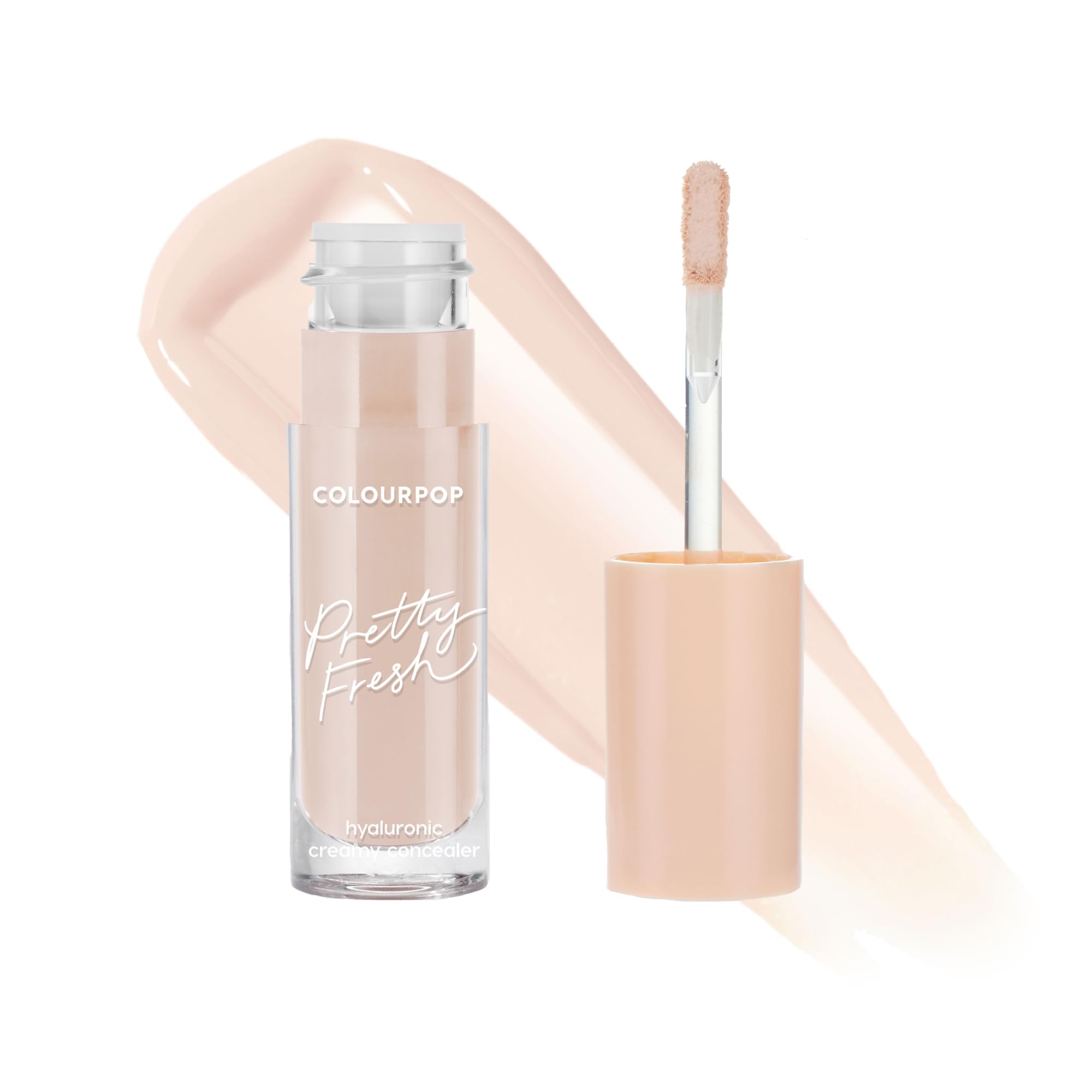 ColourPop Pretty Fresh concealer front packaging showing brand and hydrating finish