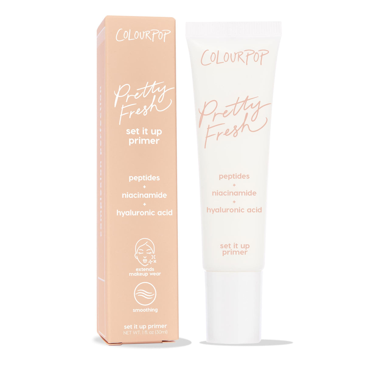 ColourPop front packaging shot showing product and label for clear identification and appeal