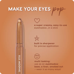 Built-in sharpener detail on ColourPop Shadow Stix for controlled sharpening