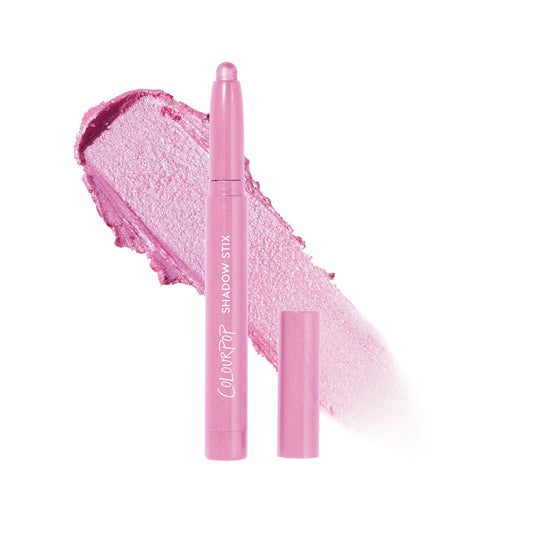 ColourPop Shadow Stix front packaging showing Juciy Gossip shade and compact design benefits