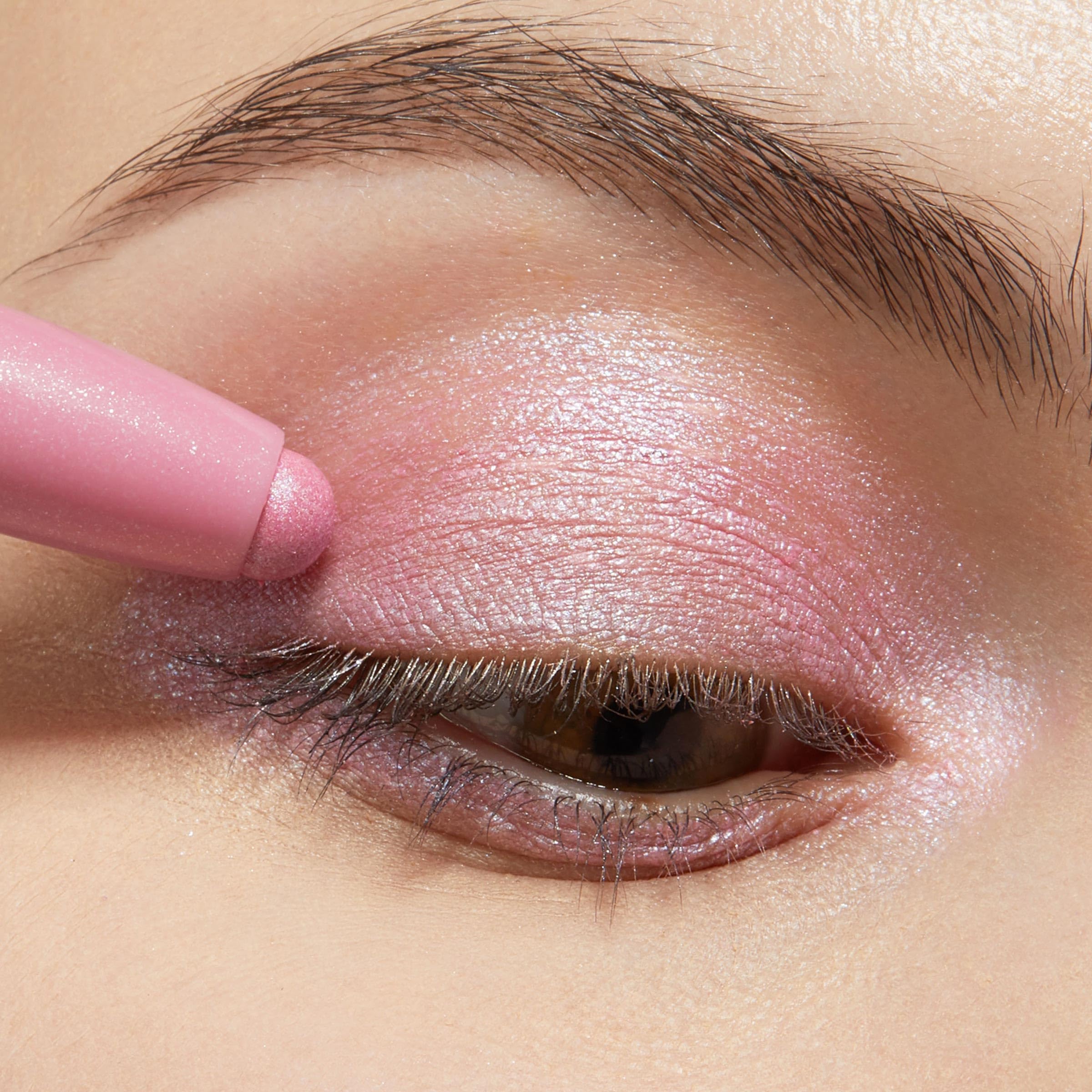 Close-up of ColourPop Shadow Stix built-in sharpener highlighting precise tip control