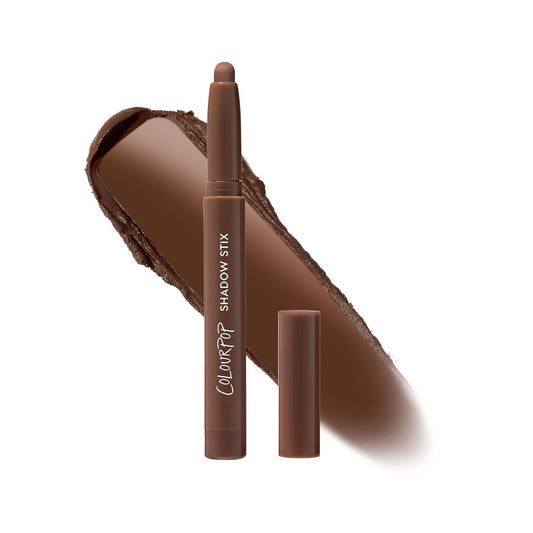 ColourPop Shadow Stix Walnut Ave front packaging showing compact stick and label, easy travel