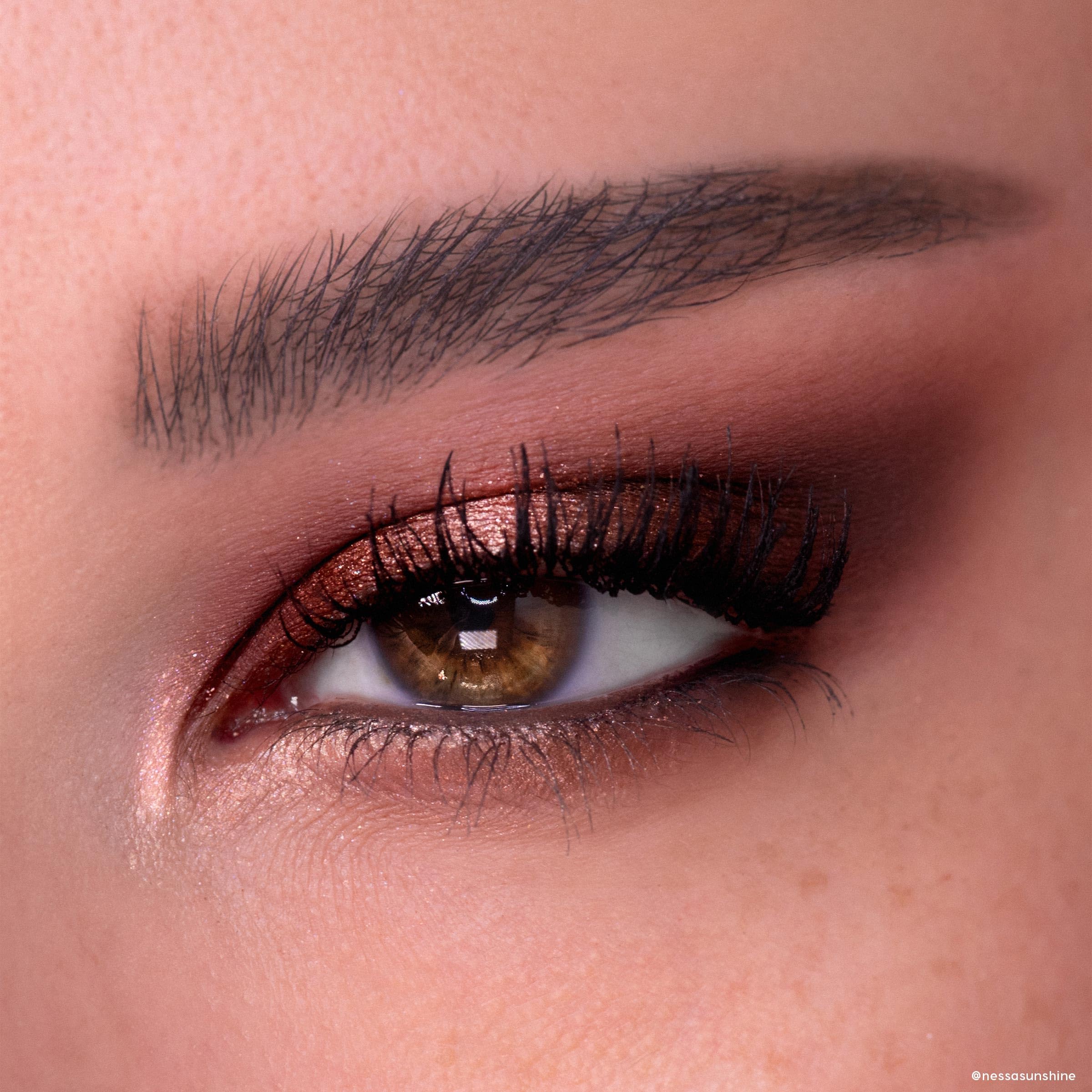 ColourPop matte shade texture detail from Smoke N Roses palette showing smooth blendable finish