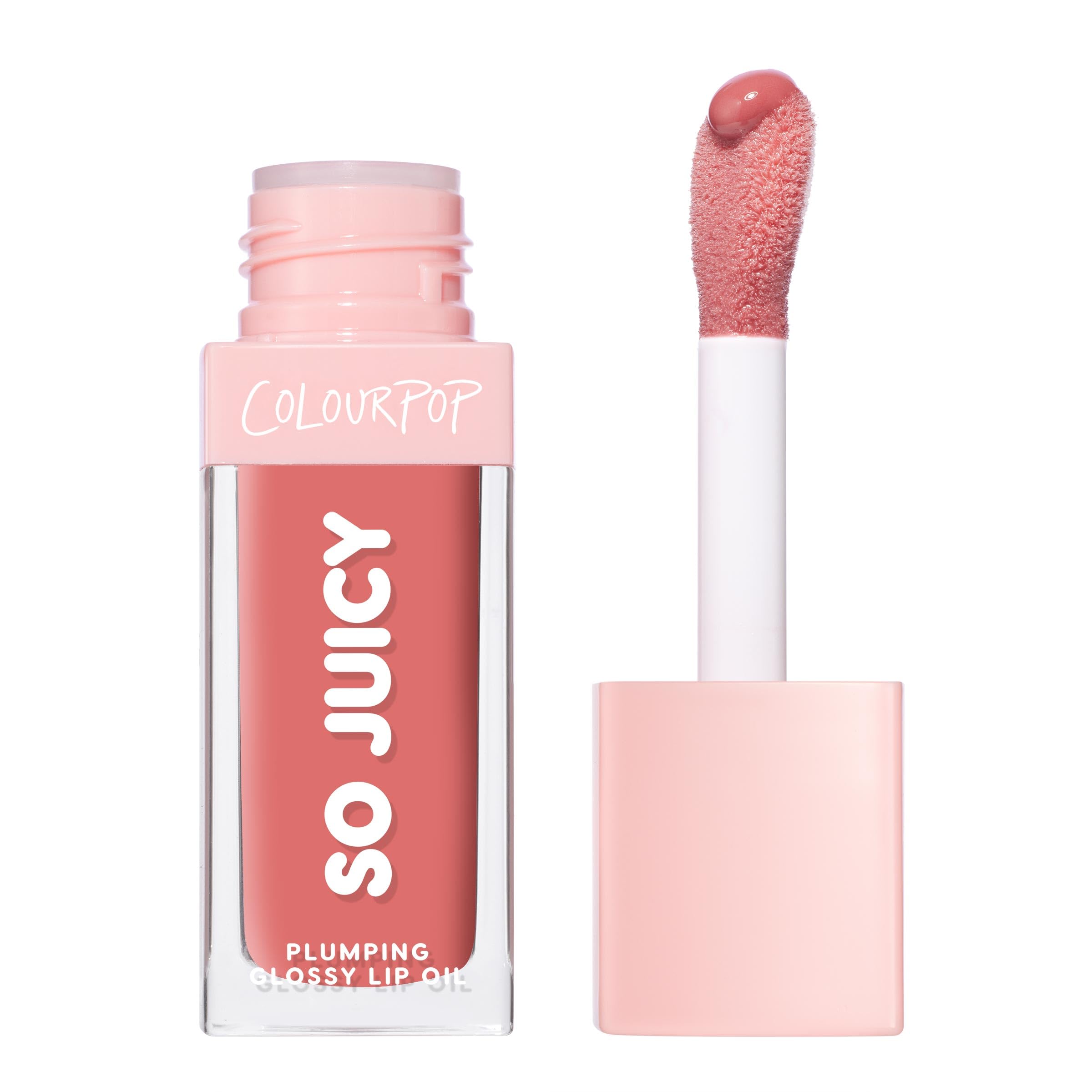 ColourPop So Juicy front packaging showing glossy tube and shade