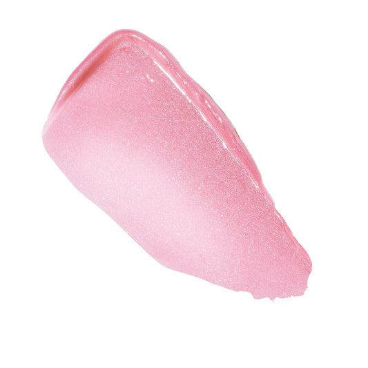 ColourPop texture swipe on arm displaying glossy pearl finish and hydrating sheen