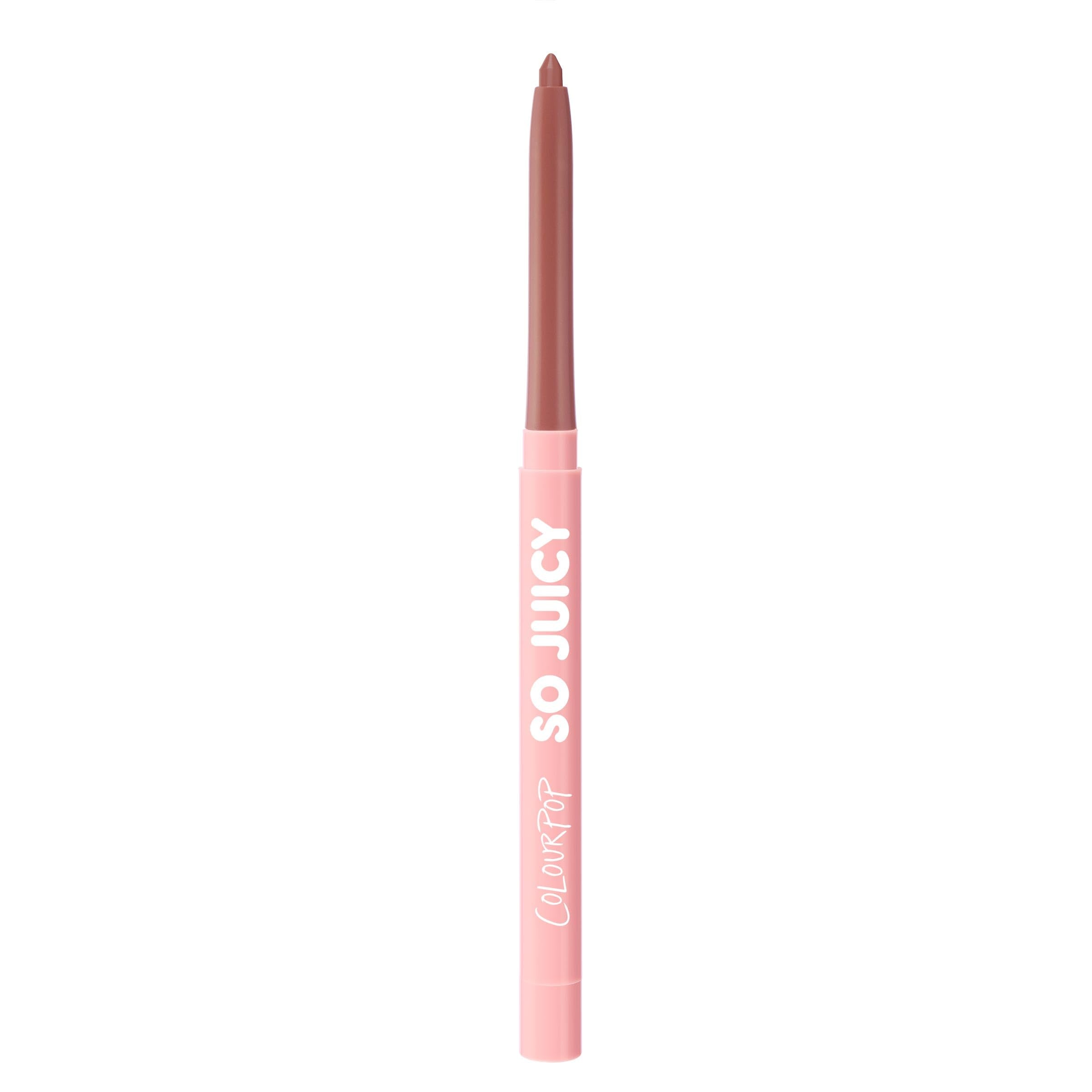 ColourPop So Juicy Westwood tip close-up highlighting precise application benefit
