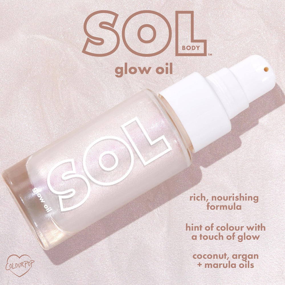 ColourPop SOL Moonstone texture close-up revealing fine shimmer and lightweight finish