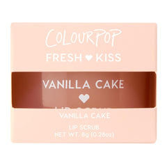 ColourPop scrub inside travel pouch for portable lip care on-the-go