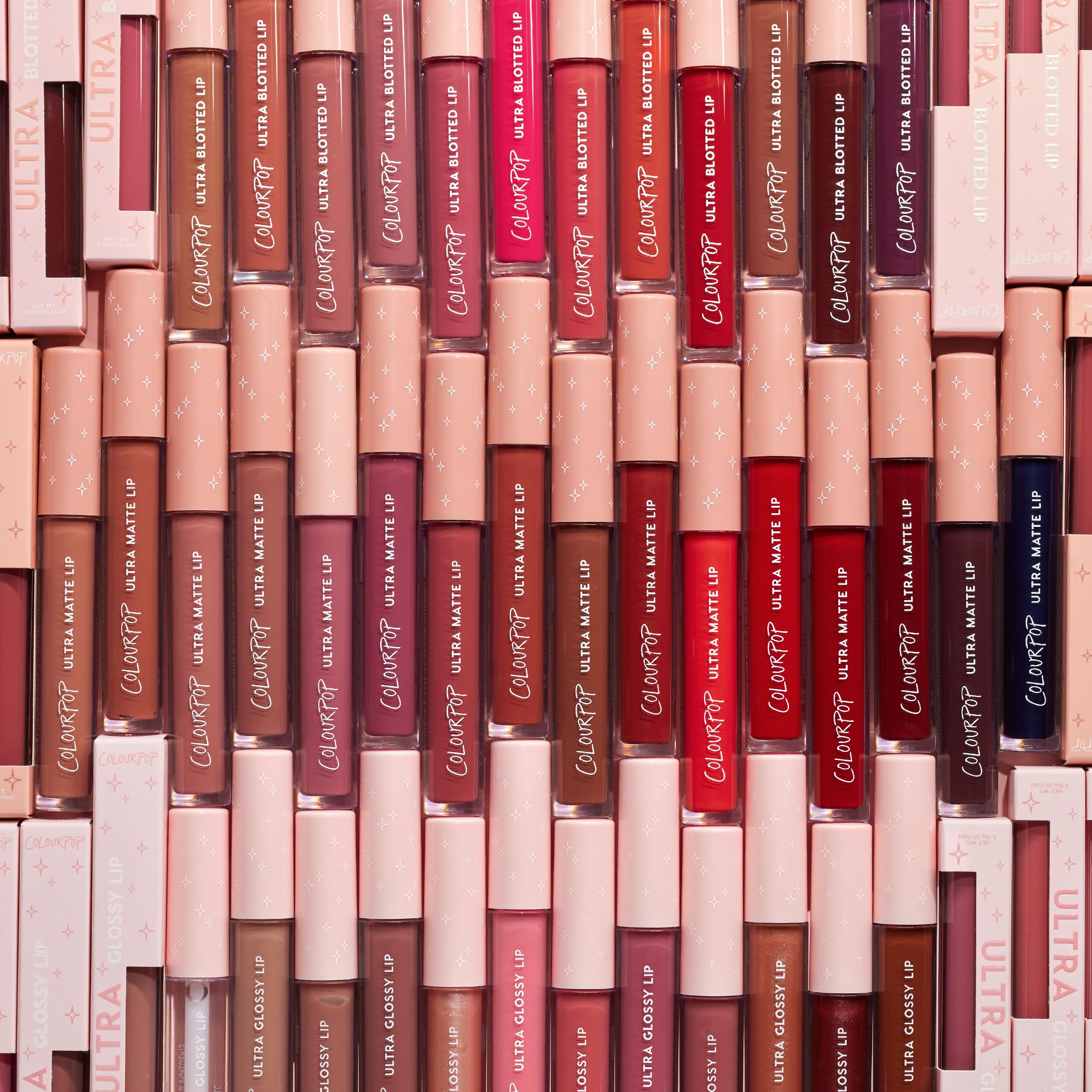 ColourPop tube beside a coin for scale, indicates compact travel-friendly size